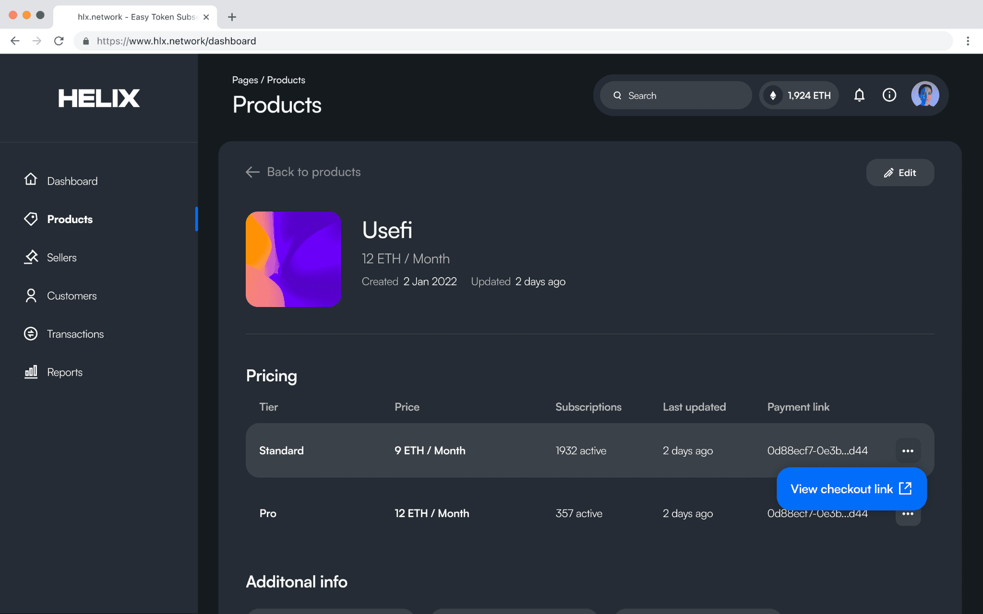 Introducing Helix Subscription payments for crypto